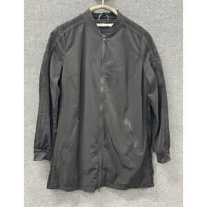Blanc Noir Ventilated Utility Jacket Size Small Black